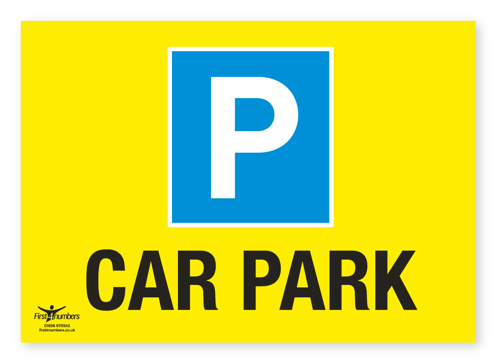 Parking | www.first4numbers.co.uk