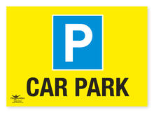 Car Park A3 Correx Sign