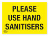 Please Use Hand Sanitisers COVID-19 (Coronavirus) Safety Correx Sign