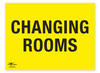 Changing Rooms Sign Facility Notification