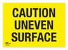 Caution Uneven Surface Safety Correx Sign A3 Warning
