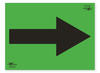 Green A2 Directional Arrow Correx SIgn