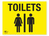 Generic Toilet Correx Sign Toilet Facility Notification