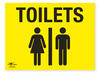 Generic Toilets 18x24" (A2) Correx Sign