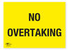 No Overtaking Correx Sign Restriction Notification