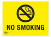 No Smoking Correx Sign A2 Restriction Notification