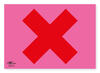 Wrong Way Pink 18x12" (A3) Correx Sign