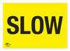 Slow Safety Correx Sign Warning