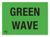 Green Wave A3 Correx Sign Area Start Collection Point