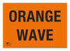 Orange Wave A3 Correx Sign Area Start Collection Point