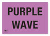 Purple Wave A3 Correx Sign Area Start Collection Point