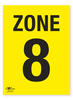 Zone 8 A2 Correx Sign Area Start Collection Point