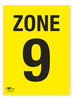 Zone 9 A2 Correx Sign Area Start Collection Point