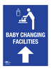 Baby Changing Facilities Straight Correx Sign