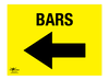 Bars Left Correx Sign