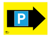 Car Park Right A2 Dibond Sign