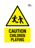 Caution Children Playing Correx Sign