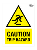 Caution Trip Hazard A2 Forex 3mm Sign