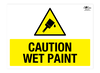 Caution Wet Paint A2 Dibond Sign