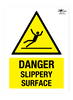 Danger Slippery Surface A2 Dibond Sign