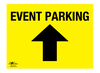 Event Parking Straight Correx Sign