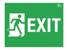 Exit Green Correx Sign