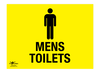 Mens Toilets Correx Sign