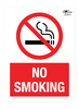 No Smoking A2 Forex 3mm Sign