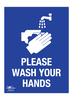 Please Wash Your Hands Correx Signs