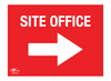 Site office Right Correx Sign