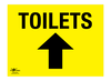 Toilets Straight A2 Forex 3mm Sign