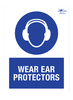 Wear Ear Protection A2 Dibond Sign