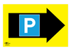 Car Park Right A3 Dibond Sign