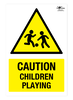 Caution Children Playing Correx Sign