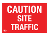 Caution Traffic A3 Dibond Sign