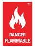 Danger Flammable Correx Sign