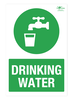 Drinking Water Correx Sign