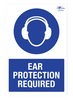 Ear Protection Required A3 Forex 3mm Sign