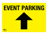 Event Parking Straight Correx Sign