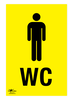 Mens WC A3 Forex 5mm Sign