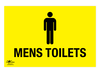 Mens Toilets A3 Forex 3mm Sign