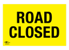Road Closed Correx Sign
