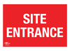 Site Entrance A3 Forex 5mm Sign