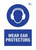 Wear Ear Protection A3 Forex 3mm Sign