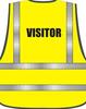 High Vis Waistcoat "Visitor" (Size Extra Large)